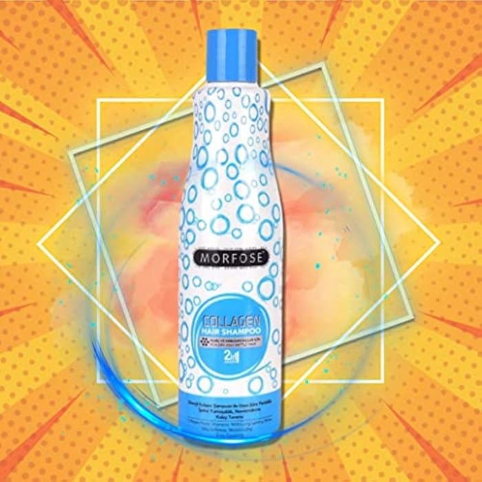 Morfose collagen hair shampoo for dry and brittle hair 500 ml - Image 2